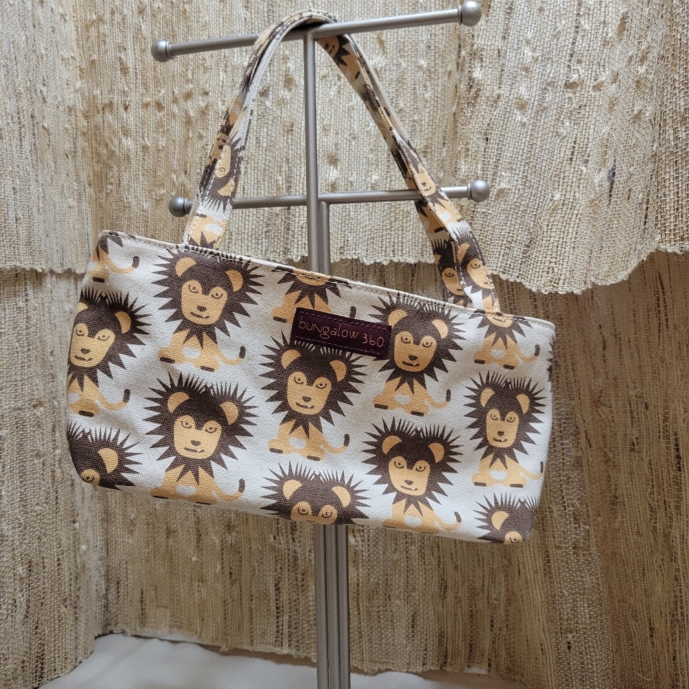 Bungalow 360 Lion Print Baguette Mini Purse